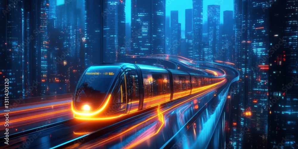 Fototapeta premium Improving urban accessibility with light rail community perspectives on development impact