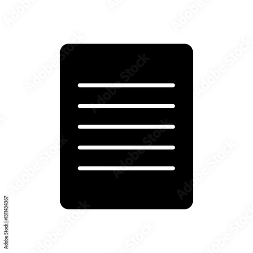 justify glyph icon