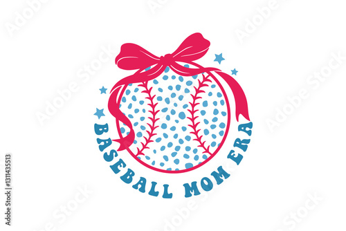 Baseball mom era, Baseball SVG T Shirt Design