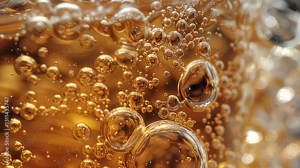 an extreme closeup of a glass of beer ice clubes