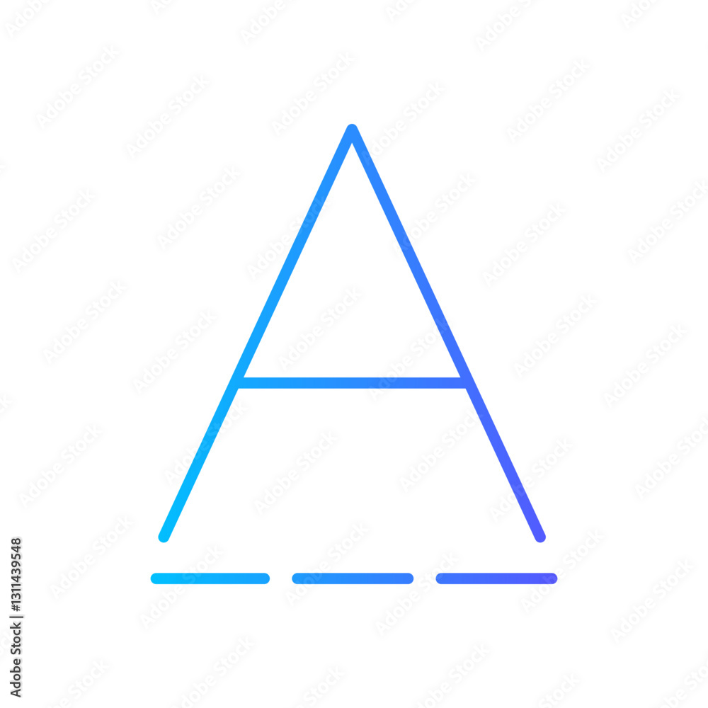 font gradient icon font gradient icon