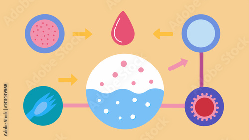 These descriptions provide a comprehensive overview of how exosomes are utilized in skincare treatments within dermatology allowing for a range of visual interpretations relevant