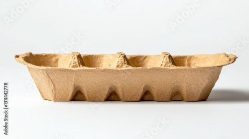 eco-friendly cardboard egg carton sustainable packaging photo