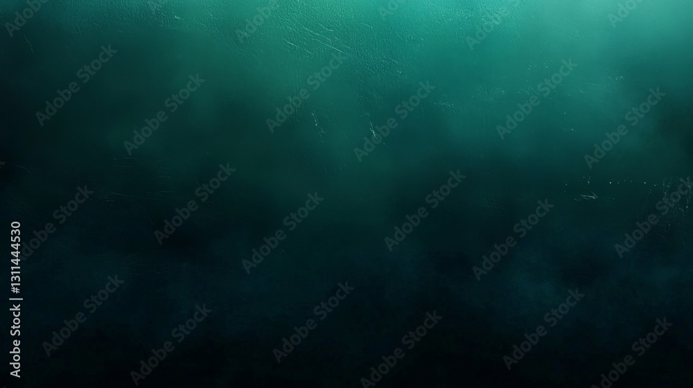 Obraz premium Stylish blue-green background banner for design projects.