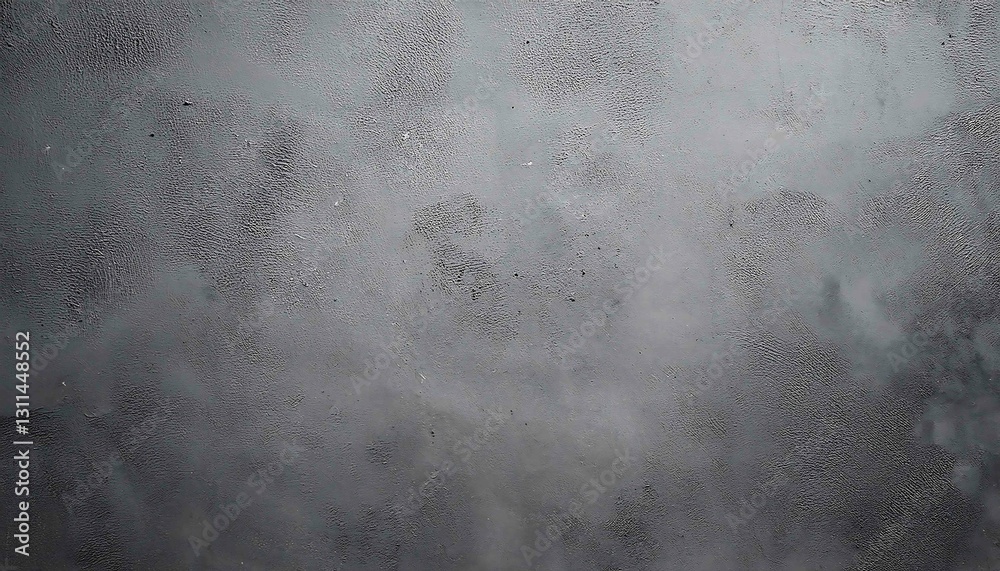 Fototapeta premium The image shows a dark grunge concrete wall with a textured surface, an aged concrete floor, and a vintage industrial feel