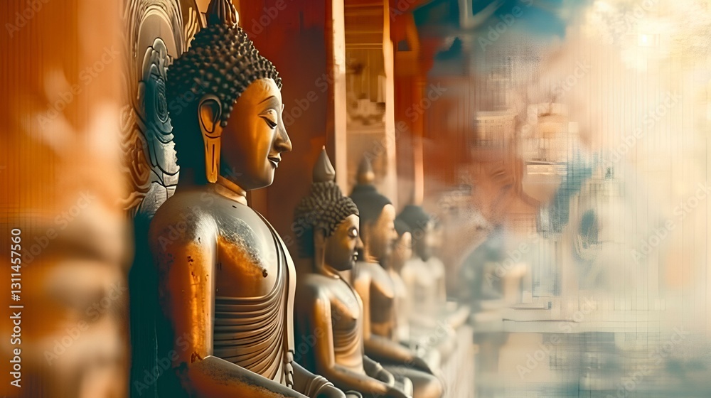 Buddha, intense medium shot