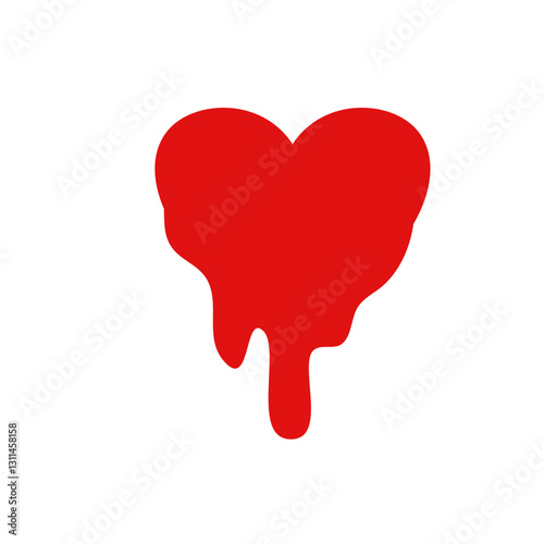 Bleeding heart symbol
