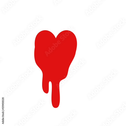 Bleeding heart symbol
