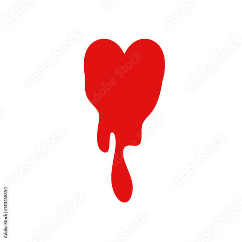 Bleeding heart symbol
