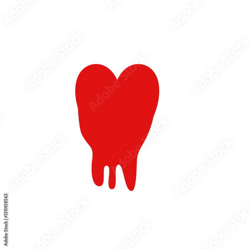 Bleeding heart symbol
