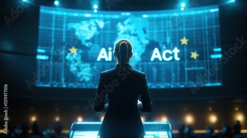 European Union Official Discussing AI Act