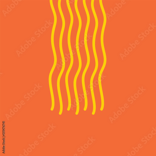 Instant noodle pattern. Instant noodle symbol. noodle pattern.