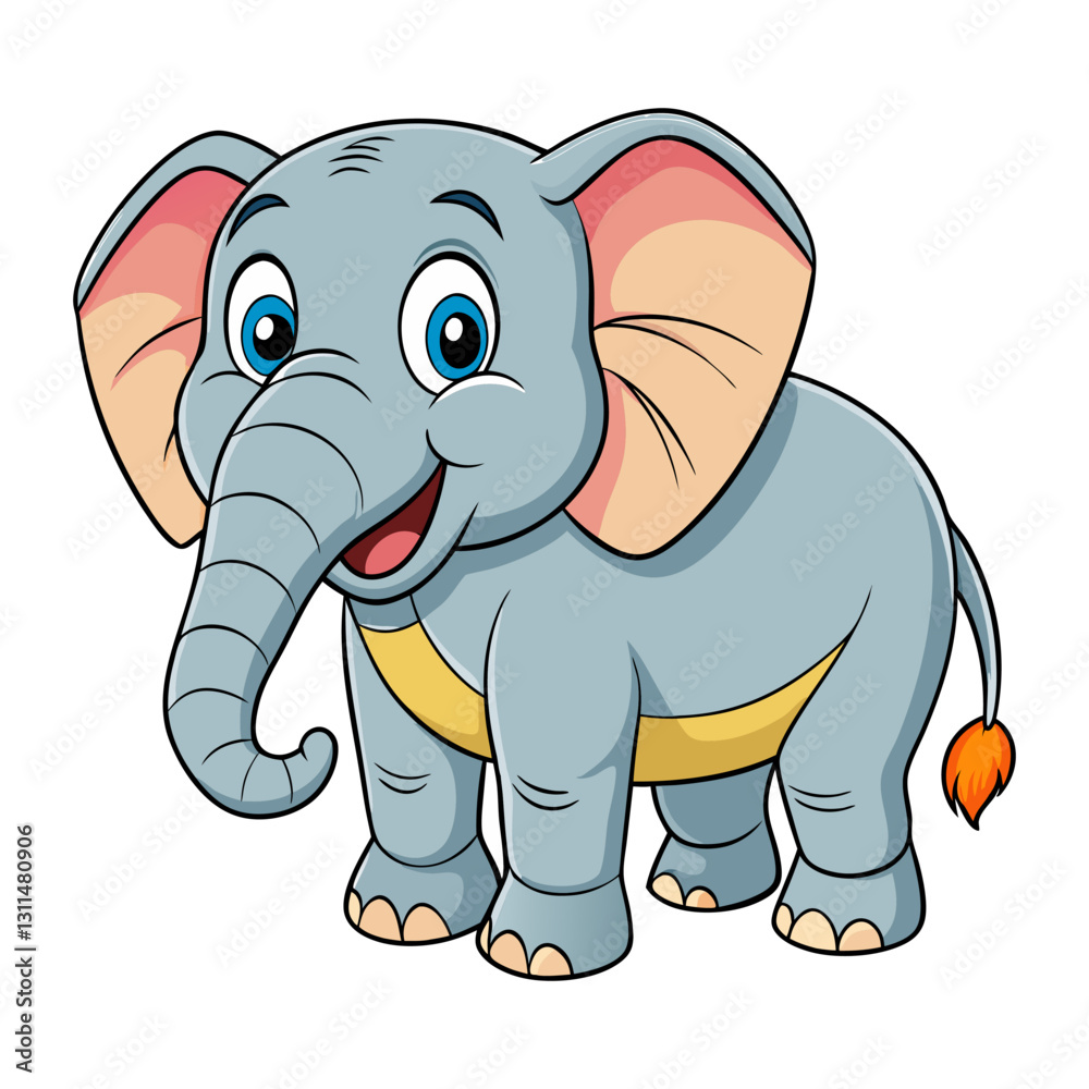 Naklejka premium Elephant