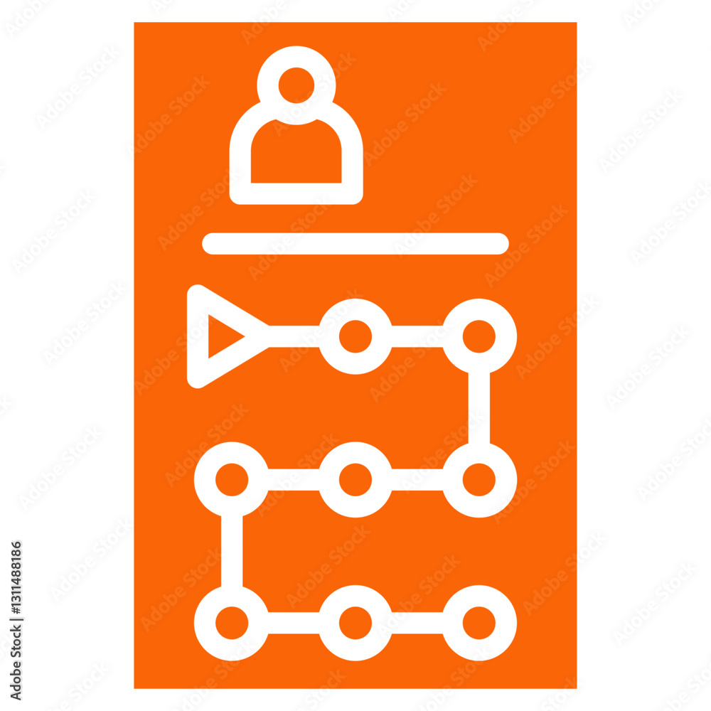 Walkthrough Icon Element For Design