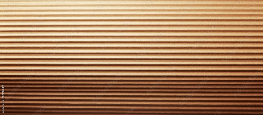Brown corrugated cardboard texture with horizontal lines in warm beige tones creating a soft pastel backdrop ideal for photography or design usage Brown corrugated cardboard texture with horizontal lines in warm beige tones creating a soft pastel backdrop ideal for photography or design usage