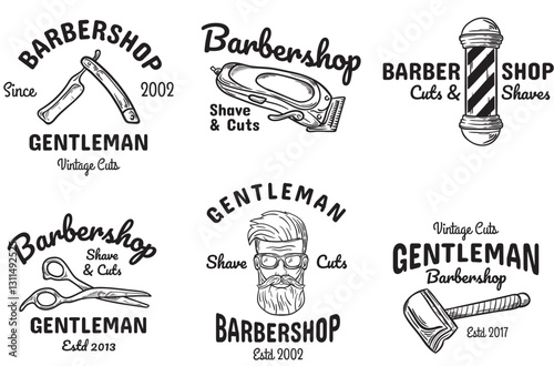 Vintage Logo Barbershop