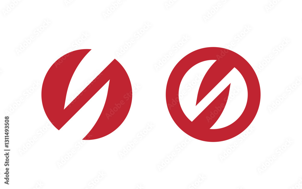 S Letter Logo illustration Icon design Template S Letter Logo illustration Icon design Template