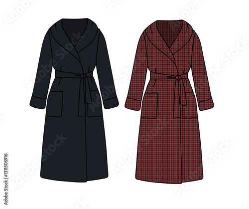 Gown Vector illustration