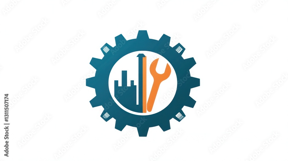 Industrial Gear Logo Design Industrial Gear Logo Design