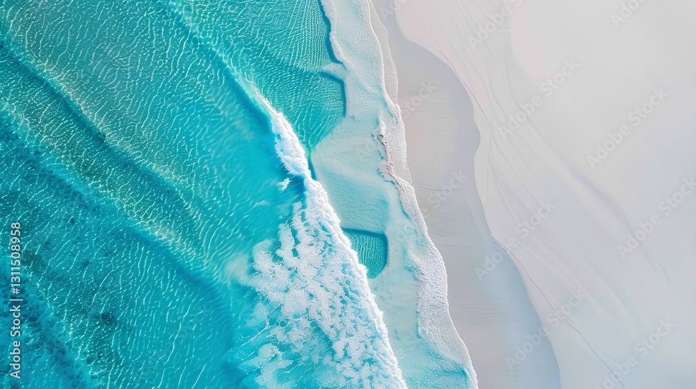 turquoise water and a white sand beach in the Maldives