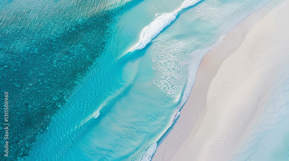 turquoise water and a white sand beach in the Maldives
