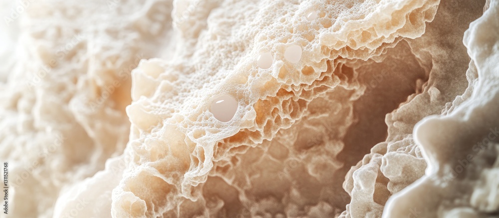 Calcium oxalate kidney stone closeup in soft beige and white tones showing intricate textures and formations highlighting urolithiasis details Calcium oxalate kidney stone closeup in soft beige and white tones showing intricate textures and formations highlighting urolithiasis details
