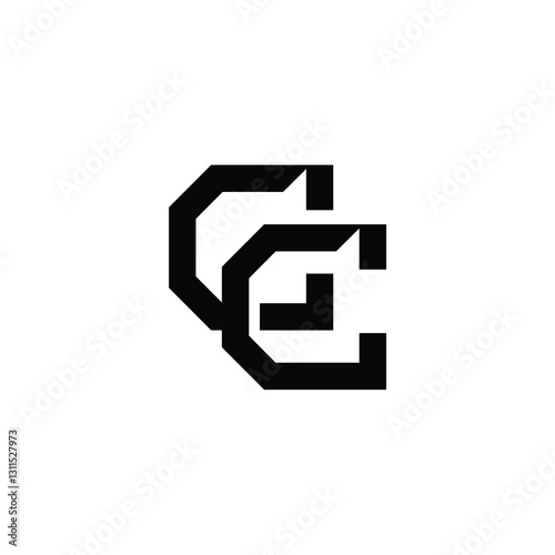 CC monogram logo design letter text name symbol monochrome logotype alphabet character simple logo