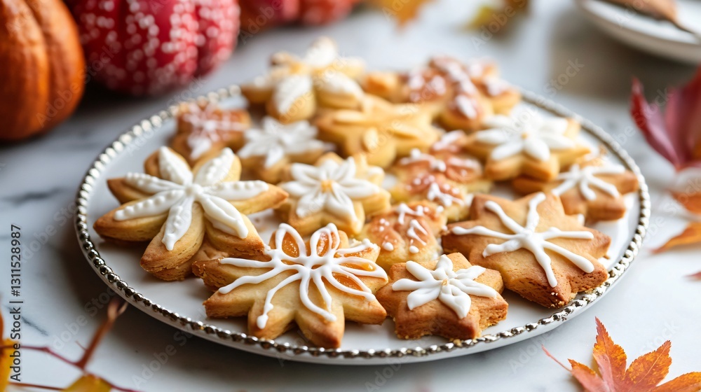 Professional Festive Fall Baking with Pies, Cookies, and Cakes Image for Seasonal Marketing Campaigns Professional Festive Fall Baking with Pies, Cookies, and Cakes Image for Seasonal Marketing Campaigns
