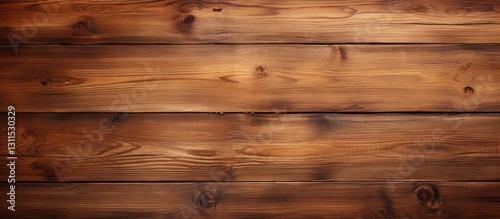 Warm rustic wooden planks background in rich brown tones with ample empty space for text positioned on the right side for design flexibility