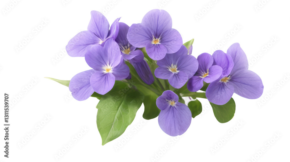 Naklejka premium violet flower