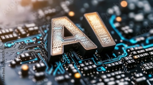 The circuit boards of electronic components exude the breath of science and t...