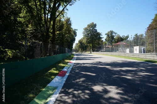 03.09.2017. Monza Italy, Racetrack, F1, track corner, racecar