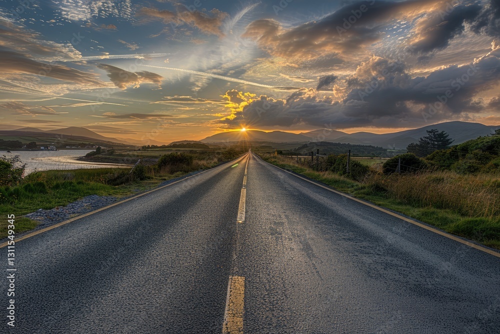 Fototapeta premium driving on the highway