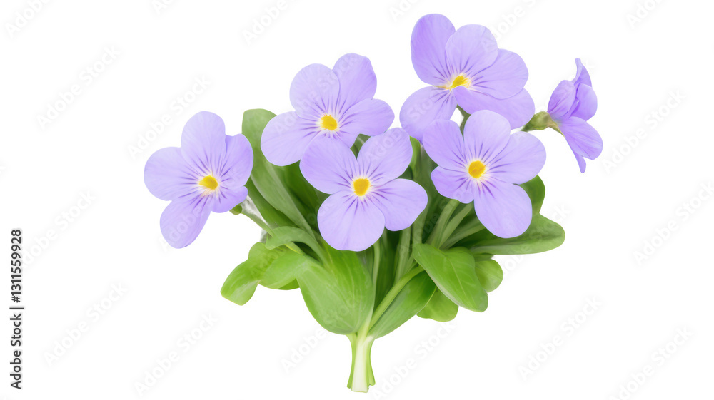 Naklejka premium violet flower