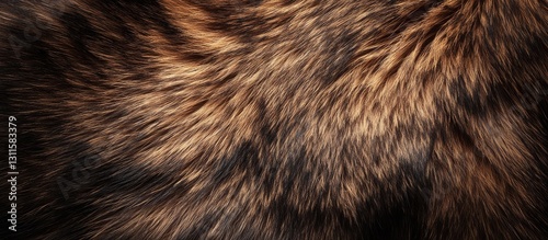 Rich sable fur texture featuring dark brown and golden hues, with fine, soft strands creating a dynamic, luxurious appearance.