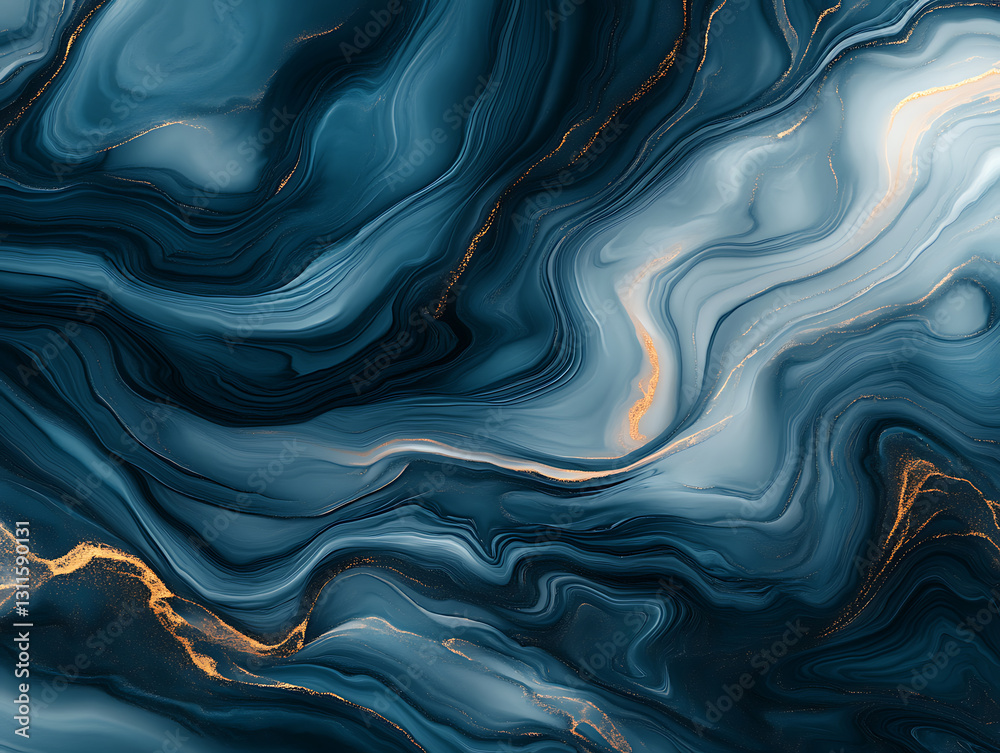 Obraz premium Dynamic fluid art abstract design digital space visual content modern aesthetic close-up creative expression