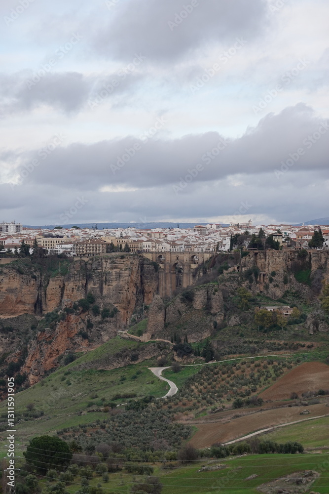 Fototapeta premium view of Ronda, Andalucia Spain