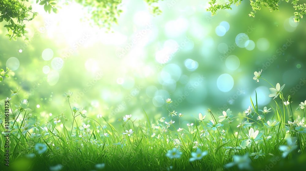 Fototapeta premium Fresh and healing natural background