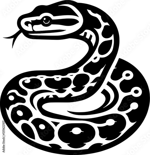 Python big snake icon