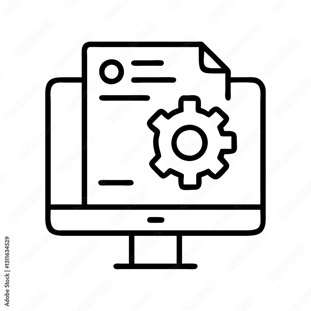 operating system icon, operating system line art - simple line art of operating system, perfect for operating system logos and icons operating system icon, operating system line art - simple line art of operating system, perfect for operating system logos and icons