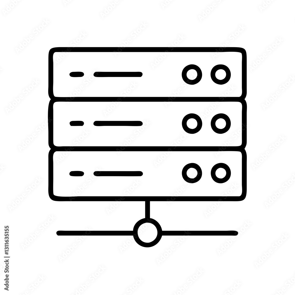server rack icon, server rack line art - simple line art of server rack, perfect for server rack logos and icons server rack icon, server rack line art - simple line art of server rack, perfect for server rack logos and icons
