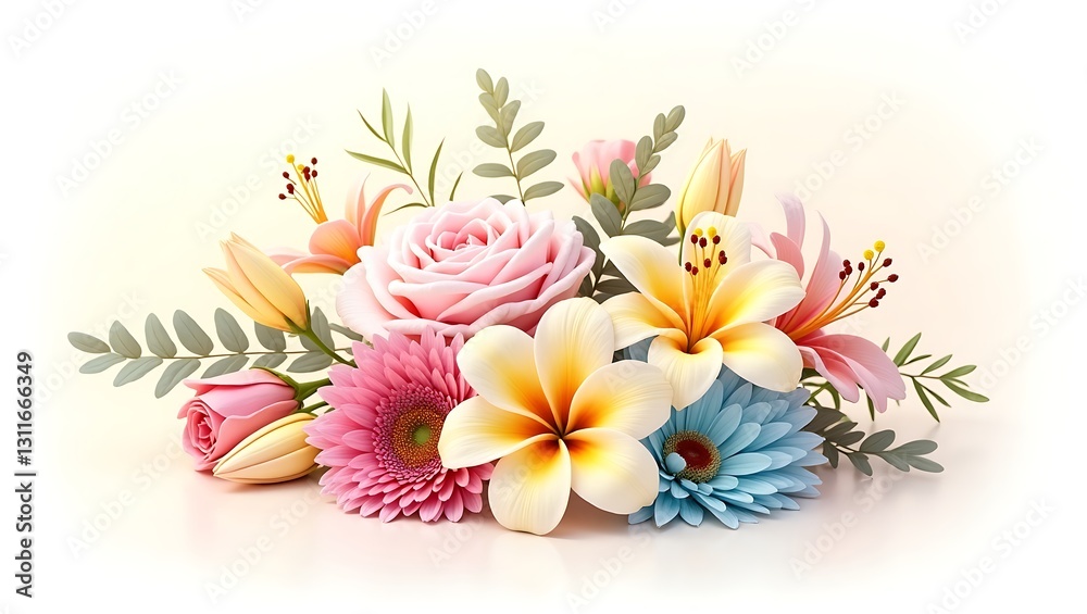 Obraz premium bouquet of colorful flowers