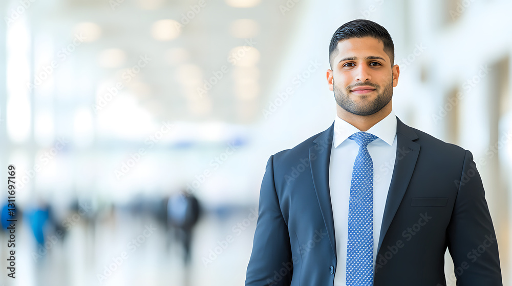 Young businessman in formal attire with a confident expression, looking directly at the camera, representing leadership, success, and corporate professionalism.
Young businessman in formal attire with a confident expression, looking directly at the camera, representing leadership, success, and corporate professionalism.
