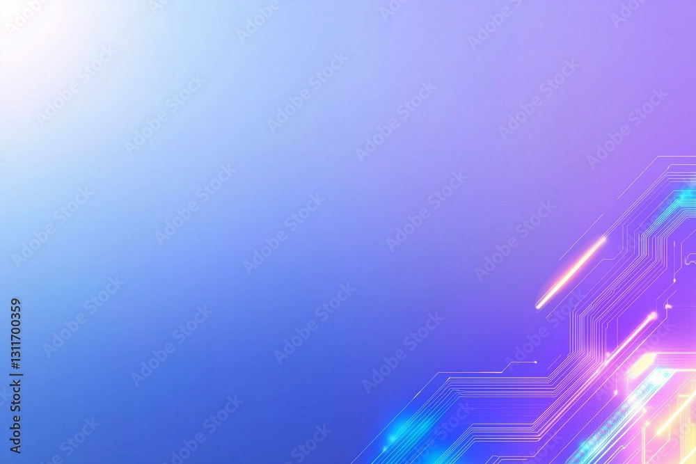 Obraz premium Abstract Futuristic Technology Background