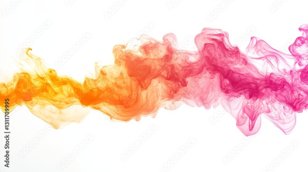 Fototapeta premium Generic High-resolution Gradient View From Pink Orange