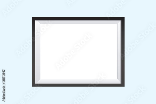 blank photo frame