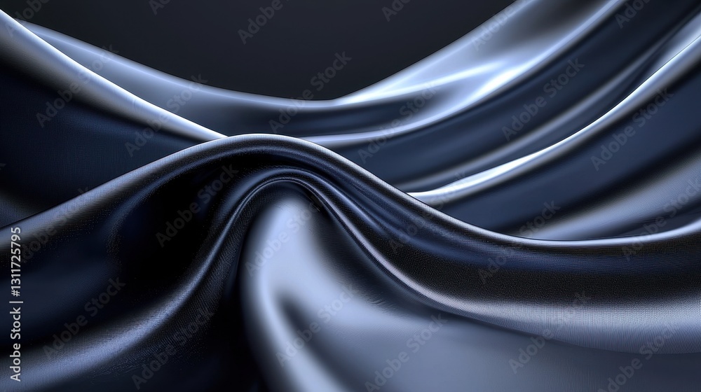 Fototapeta premium Draped Fabric Texture Close-up