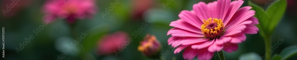 Intricate details of a single cineraria flower , close-up, flower Intricate details of a single cineraria flower , close-up, flower