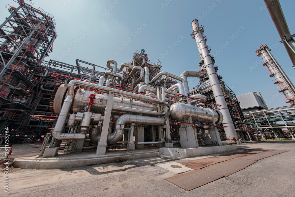 Oil refinery and plant and tower column of Petrochemistry industry Refinery plant equipment for pump pipeline oil and gas valves Oil refinery and plant and tower column of Petrochemistry industry Refinery plant equipment for pump pipeline oil and gas valves