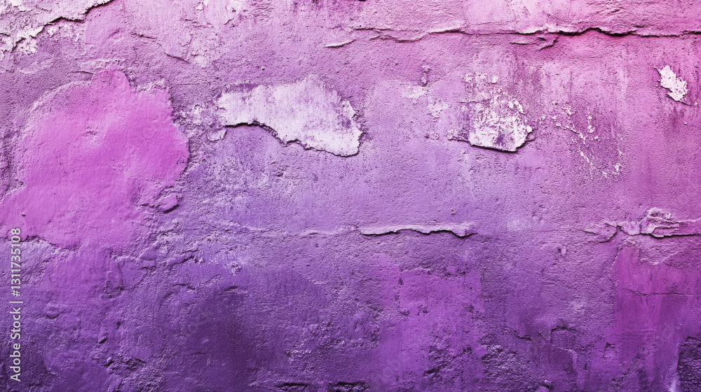 Textured gradient: purple abstract plaster wall with cracks Textured gradient: purple abstract plaster wall with cracks